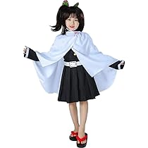 Amazon.co.jp: 【COSPLEE】鬼滅の刃 子供服 栗花落 カナヲ 子供