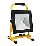 超薄型 30W LED投光器 充電式 バッテリー内蔵 3450LM 発光色 ブルー 青色 防水防塵 長時間点灯 軽量化 集魚灯効果抜群 イカ釣り 夜釣りに大活躍