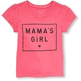 THE CHILDREN'S PLACE(ザ・チルドレンズプレイス) グリッターグラフィックティ トップス半袖Tシャツ 12～18ヶ月【並行輸入】