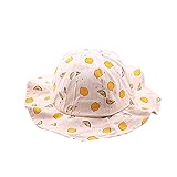 帽子 ハット Timsa 赤ちゃんキャップ キッズ 可愛い レモン柄 サファリハット 春夏 紫外線 UVカット ストローハット 子供 男女児 男女兼用 バイザー 写真小道具 部屋着 日常用 子供の日ギ