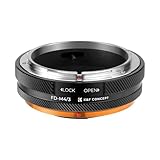 K&F Concept レンズマウントアダプター KF-FDM43.Ⅳ (キヤノンFDマウントレンズ → マイクロフォーサーズマウント変換）