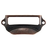 ILS - Antique Kithcen Cabinet Door Hardware Bin Cup Pull Handle Vintage Cupboard Drawer Knob
