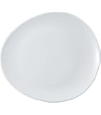 Amazon.co.jp: NARUMI(ナルミ) シルキーホワイト 23cmオーバルカレー皿