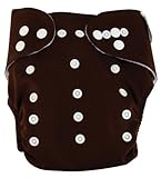 Trend Lab Cloth Diaper, Chocolate with White Liner by Trend Lab [並行輸入品]