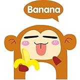 子供のベッドルーム、モンキー用10実用的な照明スイッチおかしいウォールステッカー・壁用シールのセット