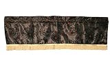 Silky Bloom 60 " x 15 " Window Valance ブラウン VL SILK Bloom 20638 Bro-Val