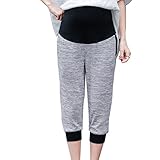 Zhhlinyuan ファッション Women's High Quality マタニティ Maternity Belly Maternity Pants Pregnancy Pants Comfort