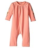 [チェイサー] Chloe Kids ガールズ Soft with Embroideries Long Sleeve Bodysuit (Infant) ワンピース Pink 3 months [並行