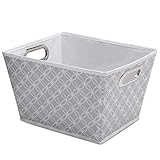 Delta Children Deluxe Water-Resistant Rectangle Tapered Tote Infinity/Grey [並行輸入品]