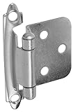 Stanley Hardware BB8194 StandaRD Spring Cabinet Hinge in Satin Nickel [並行輸入品]