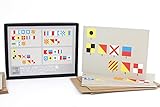 Yellow Owl Workshop NAUTICAL FLAG カードセット 8枚入り