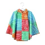 PAQUET キッズレインポンチョ ネイティブ