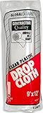 Premier Paint Roller 697 Plastic Rolled Drop Cloth, 9-Feet by 12-Feet, Clear [並行輸入品]