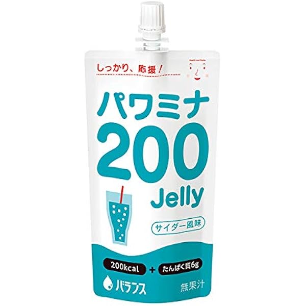 Amazon.co.jp: パワミナ200ゼリー メロン風味 120g（単品