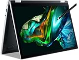 acer タッチスクリーン スピン 14 コンバーチブル 2-in-1 ノートパソコン Intel 8-Core i3 最大3.8GHz 14インチ WUXGA 8GB DDR5 256GB SSD ウェブカメラ HDMI Win 11 (A3SP14 - リニューアル版)