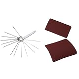 Honel　ギターインストゥルメント修復ツールキット ダイヤモンドヤスリ フレット磨きプレート 研磨紙　セット