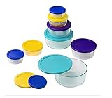 Pyrex Love 18-pc単に保存ストレージセット 18 piece set Multi Color