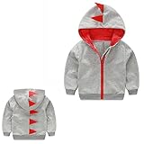 男女兼用　恐竜　フード付き　コート/アウター/上着　ベビー服　男の子　赤ちゃん服　幼児　子供服　女の子 長袖　4サイズ　キッズ服　満月/出産祝い/プレゼント70CM－80CM－90CM－100CM（0