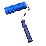 Dovewill 壁のペイントローラー　7インチ　塗装ローラー　スポンジブラシ　ハンドル付き　壁　飾り　DIYツール　（青）