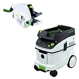 Festool TS 75 EQ Plunge Cut Saw + CT 36 E Dust Extractor Package by Festool