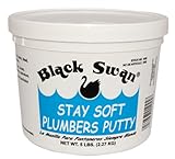 Black Swan 45377 Stainless Plumber Putty by Black Swan