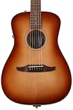 Fender エレアコ Malibu Classic, Pau Ferro Fingerboard, Aged Cherry Burst ソフトケース付属