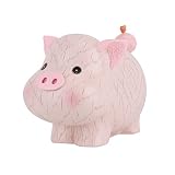 yarssir Kids Lovely Coin Bankピンクかわいい貯金箱樹脂お金の保存の銀行、保育園装飾/貯金箱ギフトfor Children