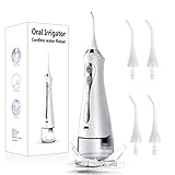 COZIHOMA 口腔洗浄器 2in1 水の継ぎ足し不要可能 携帯用タンクと直接給水ノズル 口腔洗浄機 携帯便利 USB充電式 IPX7防水