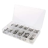 B Blesiya ステンレススチール　フラット＆スプリングロック　ワッシャーキット　m4-m12　790個/セット　品質保証