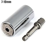 交換いらずのマルチソケット7-19mm(2PCS7-19mm Socket)