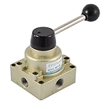 uxcell　TPM空気圧機器　シリンダー　手動　メタル　調整可能　整合レバー　 HV-03