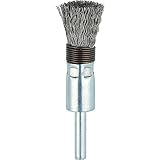 TRUSCO(トラスコ) 筒型ブラシΦ15X軸6 SUS 0.3スプリング付 TEBS-15SUS