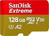 microSDXC 128GB SanDisk サンディスク Extreme UHS-1 U3 V30 4K Ultra HD A2対応 SDアダプター付 [並行輸入品]