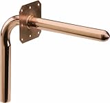 Viega 19786 ProPress Zero Lead Copper 90-Degree Stub-Out with Wall Plate Strap 1/2-Inch, 25-Pack by 