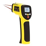 デュアル デジタル赤外線温度気温温度計非接触赤外線レーザー ポイント-50℃ ~ 1050 w/キャリー バッグ