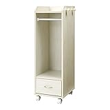 ランドセルラック 子供用 収納ラック ハンガーラック 収納 洋服掛け キャスター付き 〔ホワイト〕 Cタイプ