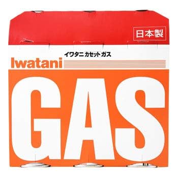 イワタニ カセットガス オレンジ 3本組 CB-250-OR