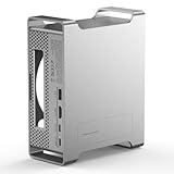 M.2 NVMe SSD 外付けケース ドッキングステーション シャーシ（Mac mini M4/M4 Pro用）、USB3.2 10Gbps高速転送、マウスとキーボード用のUSB 2.0接続、SD/Micro SD 3.0、最大8TBまで対応