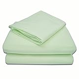 American Baby Company 100% Cotton Jersey Knit Toddler Sheet Set, Celery by American Baby Company