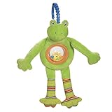 North American Bear Pond Pets Frog Ball Rattle, Green [並行輸入品]