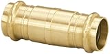 Viega 78218 ProPress Bronze Coupling Extended without Stop 3/4-Inch P x P, 5-Pack by VIEGB