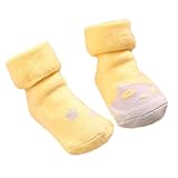 3ペアノンスリップ新生児幼児靴下暖かい薄型ノンスキッドストッキングベビーギフト1-2歳の赤ちゃん-A05