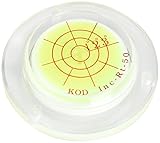 KOD 取付穴付角度計付丸台型アイベル水平器 INCRT50