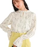 [ビス] ブラウス 【前後2WAY】 割線ピンタックブラウス【洗える】 レディース 生成サブ (17)