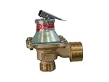 ヨシタケ　温水機器逃し弁　JIS認証製品　吹き始め圧力95KPa　ねじ込み接続　接続口径20A　本体CAC　最高温度100℃　型式AL-72F-95　20A