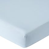 Flannel Crib Sheet - Light Blue by Babies R Us