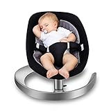 赤ちゃんバウンサー、アルミニウム合金ベース - ベビースイングチェアと揺りかご子供の跳ね返り用の揺りかごは、新生児0-7歳に適しています