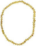 Momma Goose Teething Necklace, Unpolished Honey, 18 by Momma Goose