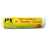 pxproマイクロファイバーローラーカバー9 " x 1 / 2 "