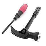 uxcell　ハンマードライバーセット　ドライバー　プラスチックハンドル　修復ツール　2 in 1